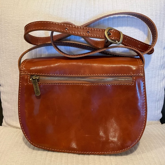 GENUINE LEATHER MADE IN ITALY CROSSBODY BAG - Picture 5 of 15